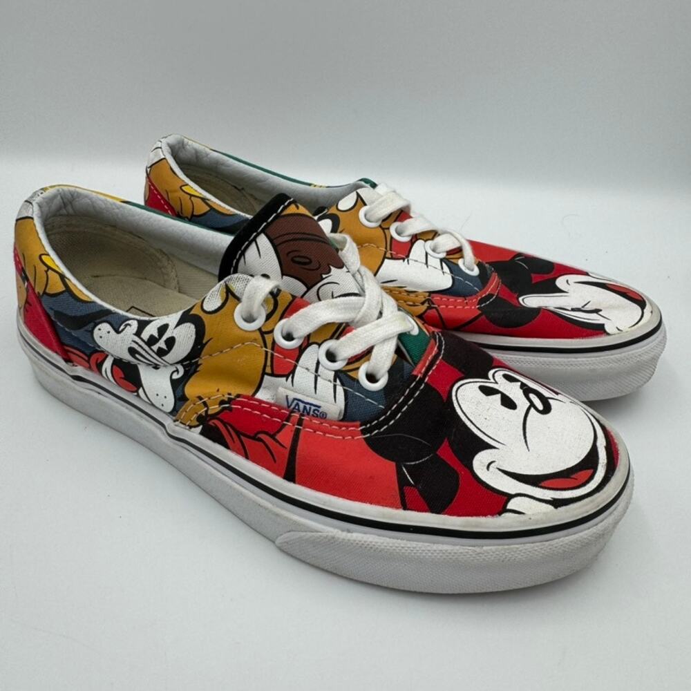Vans x Disney Mickey & Friends Era Sneakers Women's 5.5 Character Print - Picture 3 of 11